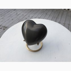 Ekstra lite messinghjerte, opp til ca. 0,5 kg