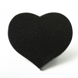 Gravsteiner, hjerteformet