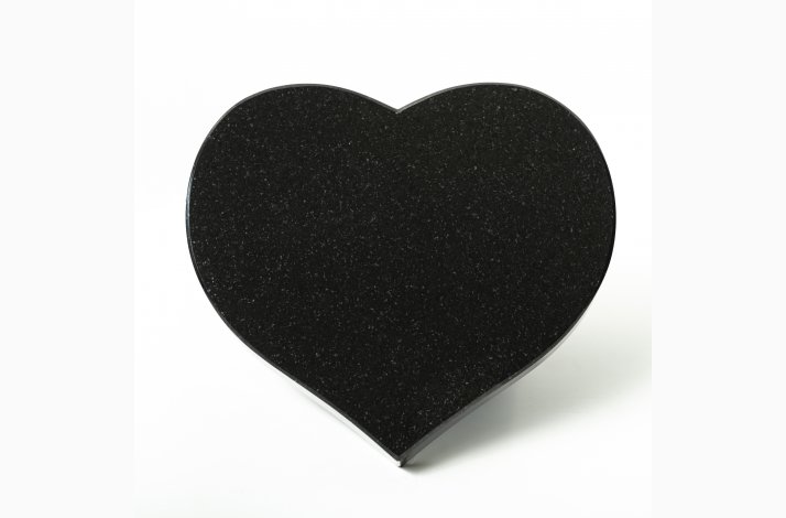 Gravsteiner, hjerteformet