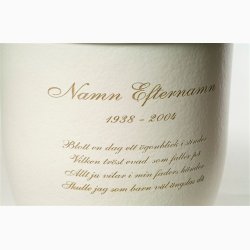 Fabrikkgravert Valbo barkurne