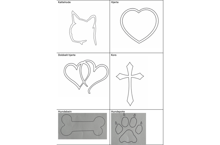 Gravstein, firkantet