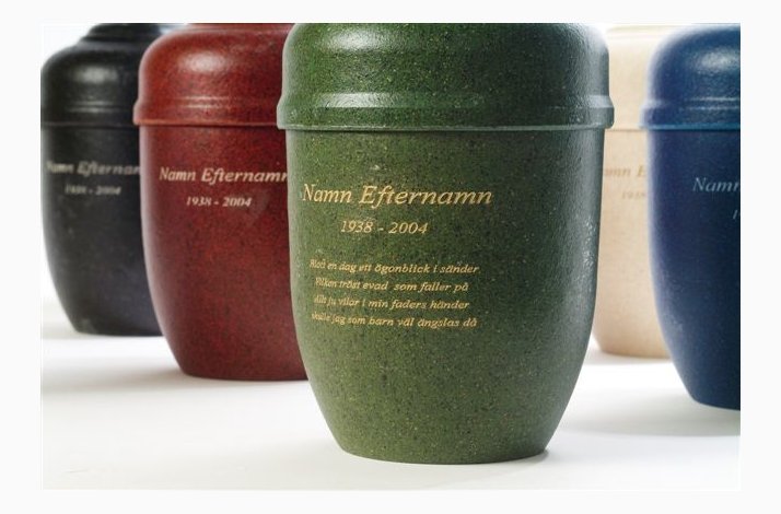 Fabrikkgravert Valbo barkurne