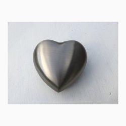 Medium messinghjerte uten poter, opp til ca 10 kg